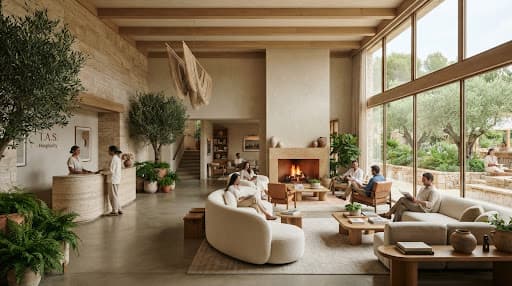 A T.A.S. Hospitality lobby